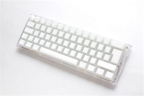 Ducky Channel One 3 Aura Mini White RGB Mechanical keyboard - Keyboard ...