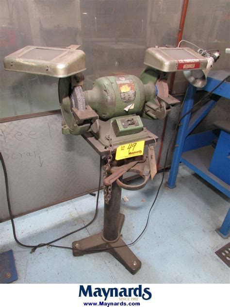 Delta Rockwell 23 105 7 Double End Pedestal Grinder 12hp 3450rpm 115