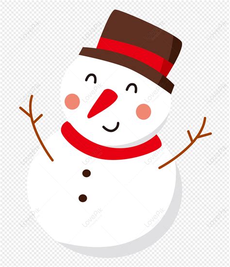 Snowman Christmas PNG Images With Transparent Background Free