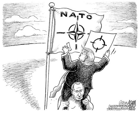 Editorial Cartoon Nato Austin Daily Herald Austin Daily Herald