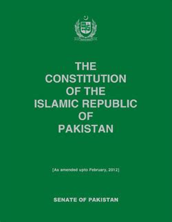 Constitution Of Pakistan Published Online By Info Pakistan