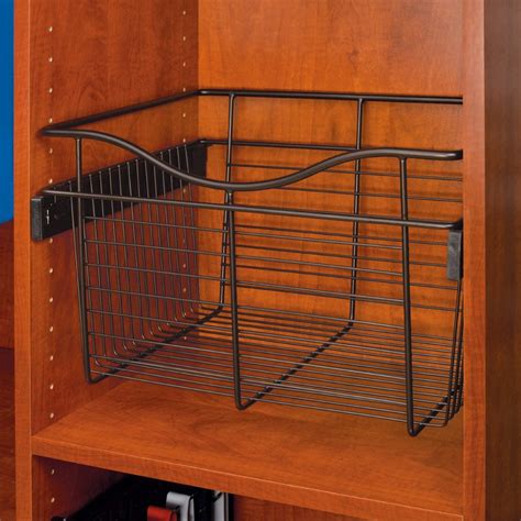 Rev A Shelf CB 181418ORB 1 Pullout Wire Basket 18 W X 14 D X 18 H