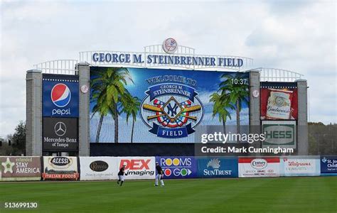 A General View Of George M Steinbrenner Field Scoreboard Prior To News Photo Getty Images