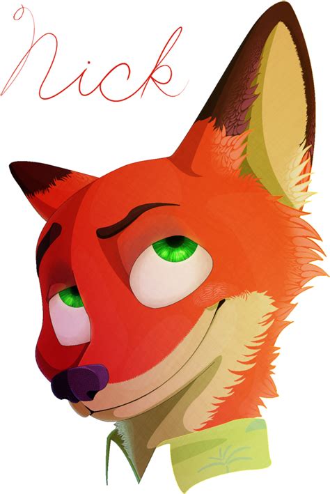 Nick Wilde By Serenity Wolfsong Cartoon 751x1064 Png Clipart Download