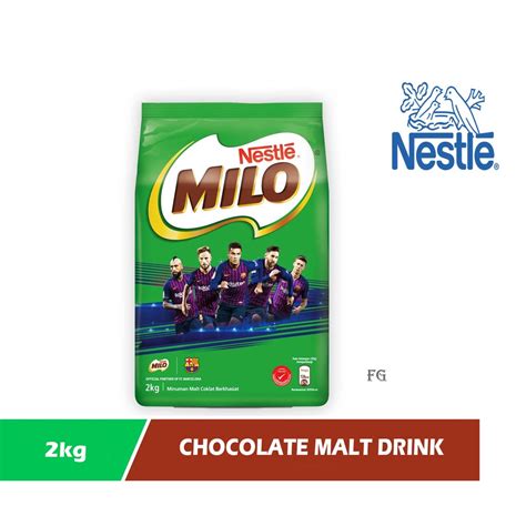 Nestle Milo Minuman Malt Coklat 2 2kg Shopee Malaysia