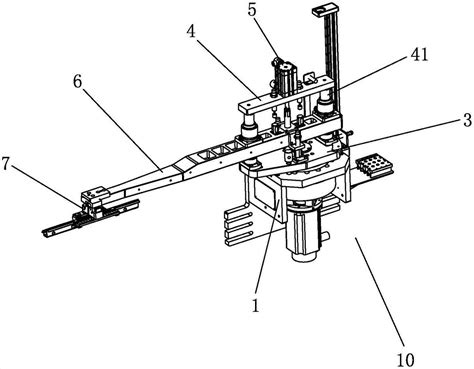 一种摆臂机械手及冲压生产线的制作方法3