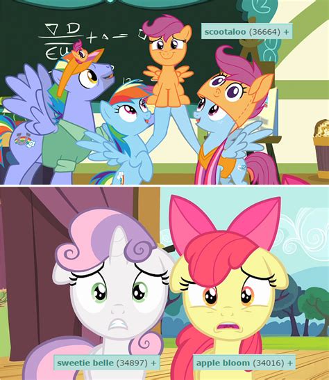 Safe Edit Edited Screencap Screencap Apple Bloom Bow