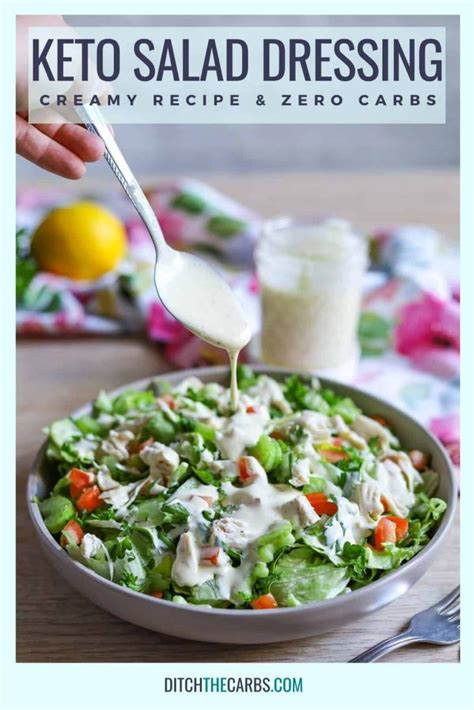 Homemade Keto Salad Dressing Recipe Mayo Based Delight