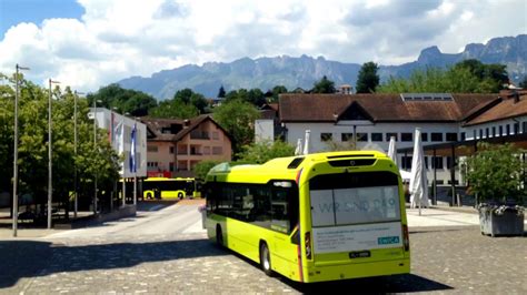 LIEmobil Liechtenstein Bus Linie 13 Schaanwald Nendeln Via Eschen