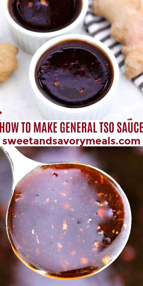 How To Make General Tso Sauce Little Sunny Kitchen