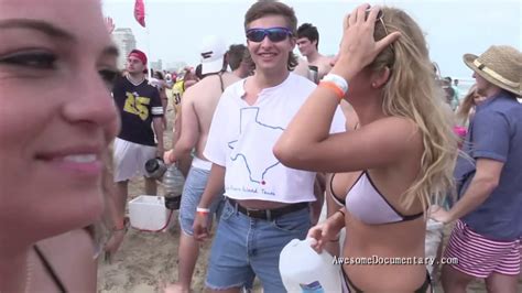 Texas Beach Party South Padre Island Spring Break Youtube