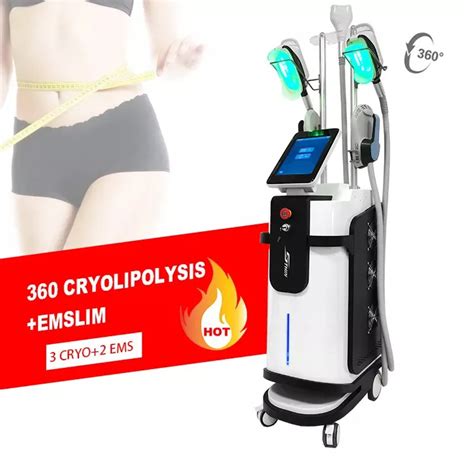 Emslim Electromagnetic 360 Cryolipolysis Painless Ems Non Invasive Body Contouring Machine For