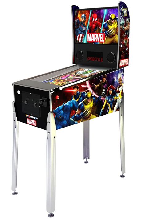 Arcade1up Gets Into Digital Pinball With A 34 Scale Marvel Machine