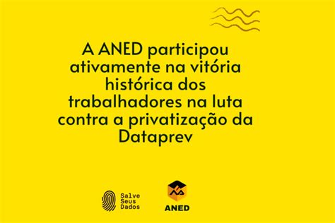 ANED Exclusão da Empresa de Tecnologia e Informações da Previdência