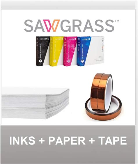 Sawgrass Tinta Sg Sublijet Uhd Con Hojas De Papel Sublimax Y