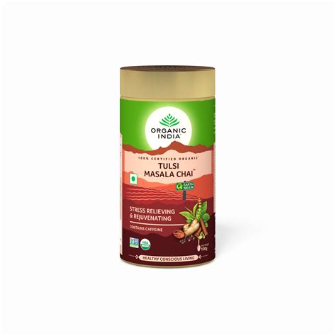 Buy Organic India Tulsi Masala Chai Tin Online At Best Price In 2024