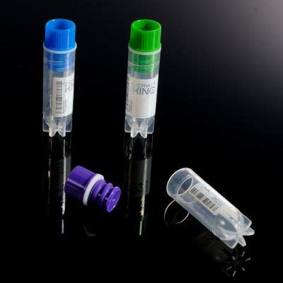 Pp Ml Sterile Self Standing Internal Thread Cryo Vials With Multi