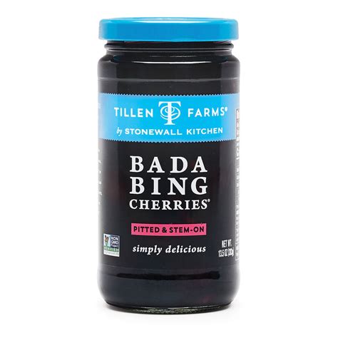 Bada Bing Cherries® 13 5 Oz Tillen Farms Stonewall Kitchen