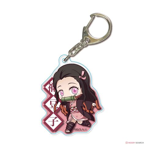 Tekutoko Acrylic Key Ring Demon Slayer Kimetsu No Yaiba Nezuko Kamado Anime Toy Item Picture1