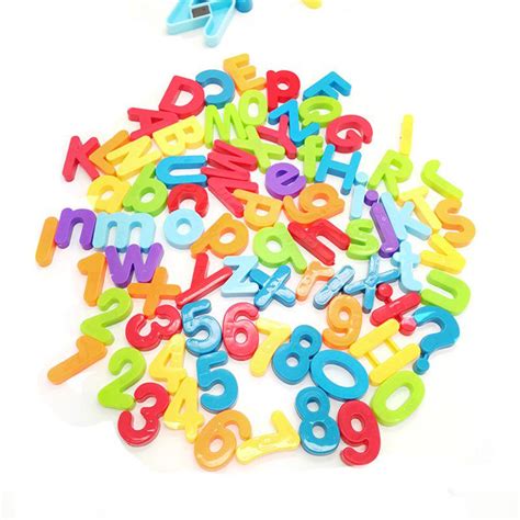 Magnetic Alphabet Magnets Letters And Numbers Toy Abc Fridge