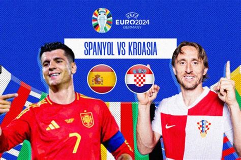 Link Live Streaming Spanyol Vs Kroasia Di Euro