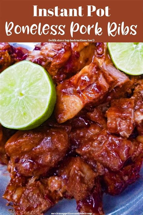 Boneless Pork Ribs Recipe Instant Pot | Deporecipe.co