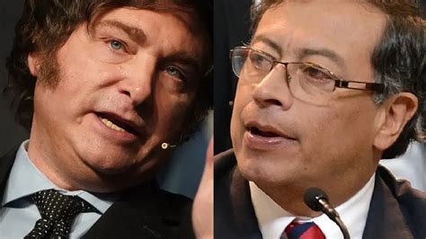 Gustavo Petro durísimo contra Javier Milei Gritan por la libertad