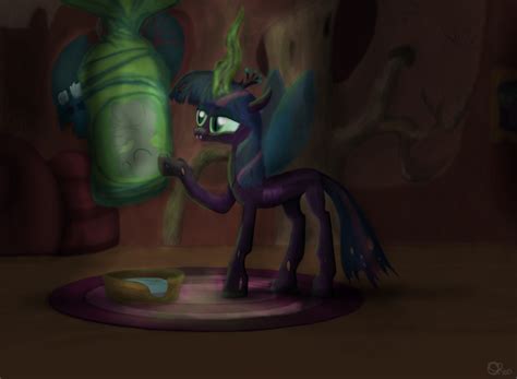 Twilight the Changeling Queen by NovaMarcellus on DeviantArt