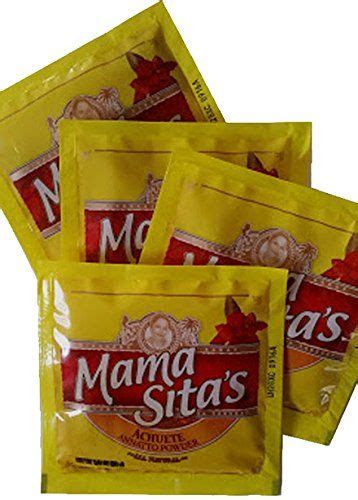 Annatto Achuete Achiote Powder Mama Sita S 4 Achiote Natural Food Snack Recipes