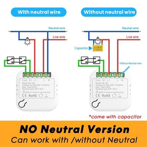 Tuya Smart Wifi Switch Tech Pas De Melon Al Interrupteur D Clairage