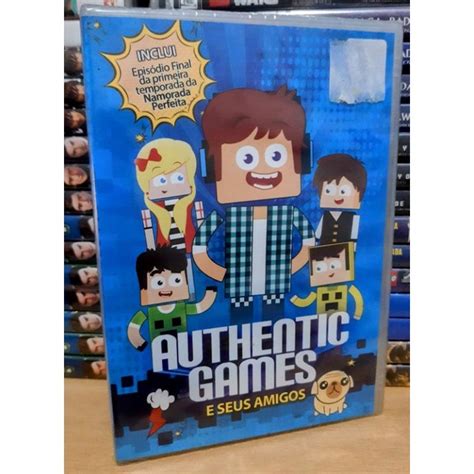 Dvd Authentic Games E Seus Amigos Original Lacrado Shopee Brasil