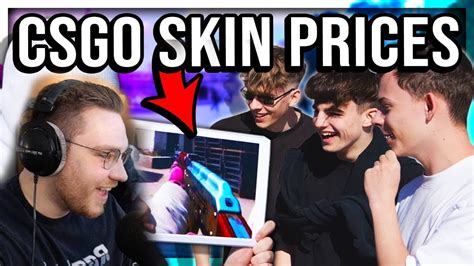 Ohnepixel Reacts To People Guess Cs Go Skin Prices Game Show By