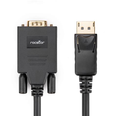 DisplayPort to VGA Cable Adapter Converter -M/M