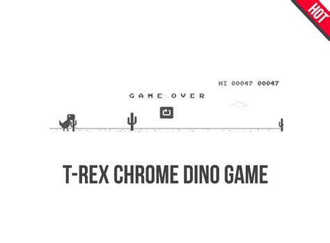 T-rex Chrome Dinosaur Runner – W3technic