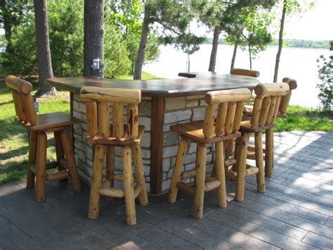 The Best Rustic Patio Furniture For A Cozy Outdoor Gathering - Rustic ...