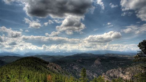 Aerial photo of mountains, landscape HD wallpaper | Wallpaper Flare