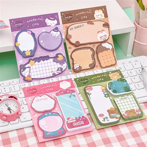 Jual Lembar Sticky Note Wonderful Life Memopad Note Pad Memo Lucu