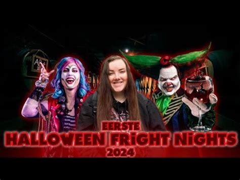 Walibi VLOG EERSTE HALLOWEEN FRIGHT NIGHTS SPOOKY DAYS 2024 NIEUW