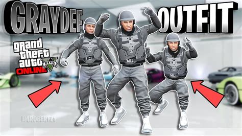 Gta Online Modded Outfits Gray Def Tryhard Gray Joggers Outfit