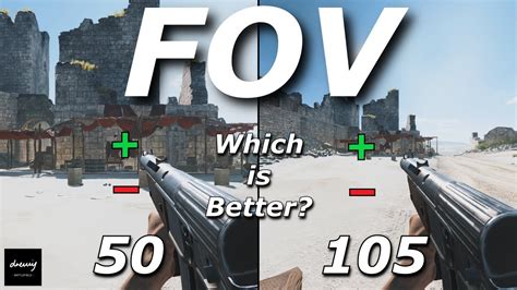 Field Of View Fov Low V High Which Is Better Battlefield V Youtube