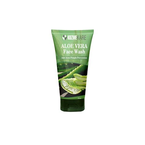 Kozmekare Green Herbal Aloe Vera Face Wash Age Group Adults