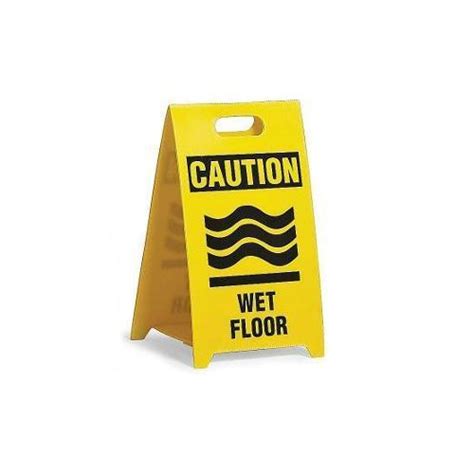 Yellow Wet Floor Caution Board At Rs 350 Piece In Ahmedabad ID