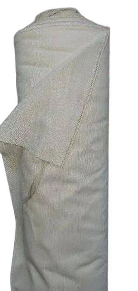 White Cotton Buckram Fabric Plain Solids At Rs Meter In Bankra Id