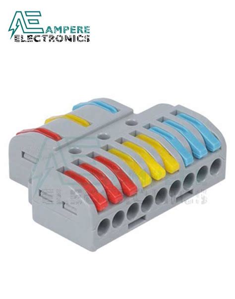 In Out Wago Spl Universal Compact Wire Wiring Connector Flux