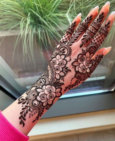 100 New Stylish Arabic Mehndi Designs For Back Hand Finetoshine