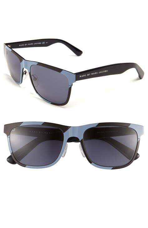 Marc By Marc Jacobs Sunglasses In Blue For Men Matte Blue Lyst