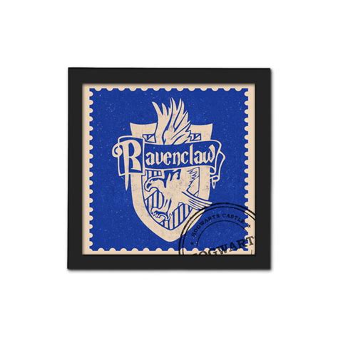 Quadro Selo Hogwarts Corvinal Harry Potter Elo