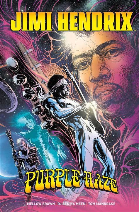 Slideshow Jimi Hendrix Purple Haze Exclusive Graphic Novel Preview