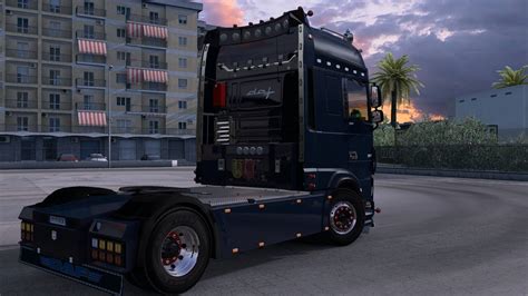 Ets2 Addon Daf Xf Euro 6 Super Space Cab Rear Tuning Pack