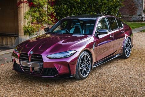 The Bmw M Gets A Fiery Makeover With Wildberry Metallic